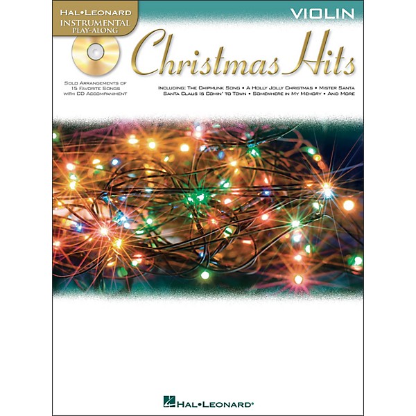 Hal Leonard Christmas Hits for Violin - Instrumental Play-Along CD/Pkg