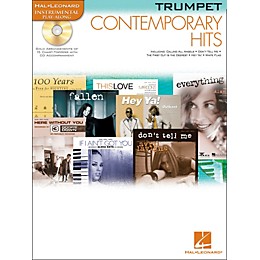 Hal Leonard Contemporary Hits for Trumpet Book/CD Instrumental Play-Along