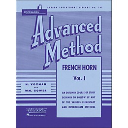 Hal Leonard Rubank Advanced Method for French Horn Volume 1