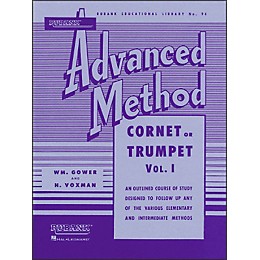 Hal Leonard Rubank Advanced Method for Cornet Or Trumpet Volume 1
