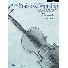 Hal Leonard Praise & Worship Hymn Solos - 15 Hymns Arranged for Solo Performance for Violin Book/Audio Online