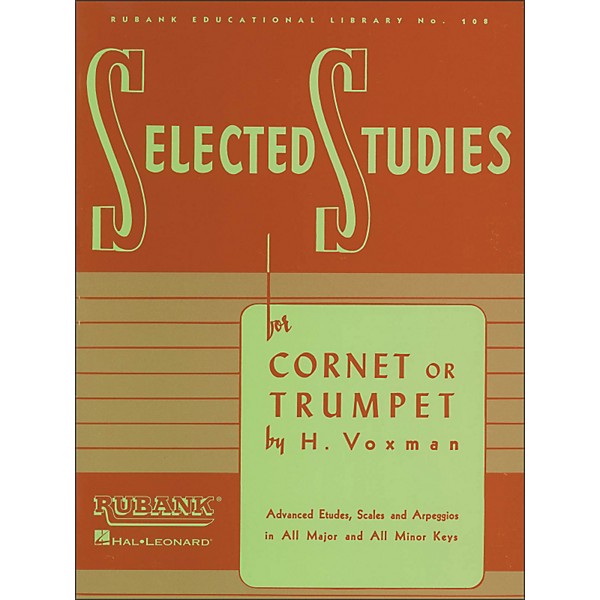 Hal Leonard Rubank Selected Studies for Cornet Or Trumpet