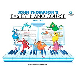 Willis Music John Thompson's Easiest Piano Course Part 2 Book/CD