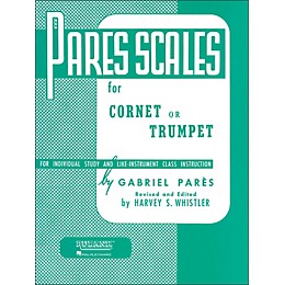 Hal Leonard Rubank Pares Scales - Coronet, Trumpet Or Baritone