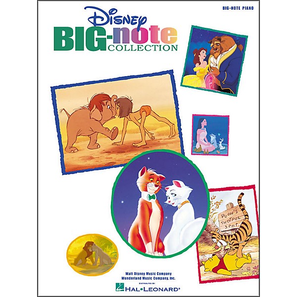 Hal Leonard Disney Collection for Big Note Piano