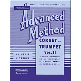 Hal Leonard Rubank Advanced Method for Coronet Or Trumpet Volume 2
