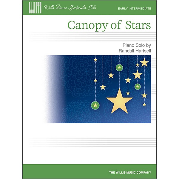 Willis Music Canopy Of Stars - Early Intermediate Piano Solo Sheet