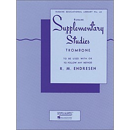 Hal Leonard Rubank Supplementary Studies for Trombone