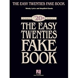 Hal Leonard The Easy Twenties Fake Book - 100 Songs In The Key Of C