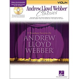 Hal Leonard Andrew Lloyd Webber Classics for Violin Book/CD