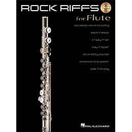 Hal Leonard Rock Riffs for Flute Book/CD