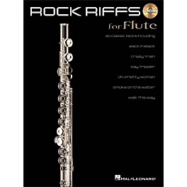 Hal Leonard Rock Riffs for Flute Book/CD