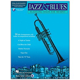 Hal Leonard Jazz & Blues Playalong Solos for Trumpet (Book/Online Audio)