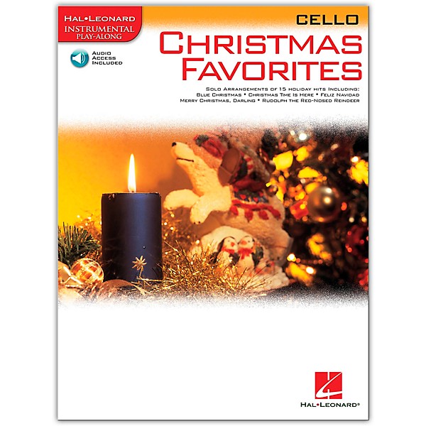 Hal Leonard Christmas Favorites for Cello Book/Online Audio Instrumental Play-Along