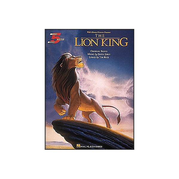 Hal Leonard The Lion King for Five Finger Piano