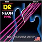 DR Strings NEON Hi-Def Pink Bass SuperStrings Medium 4-String thumbnail