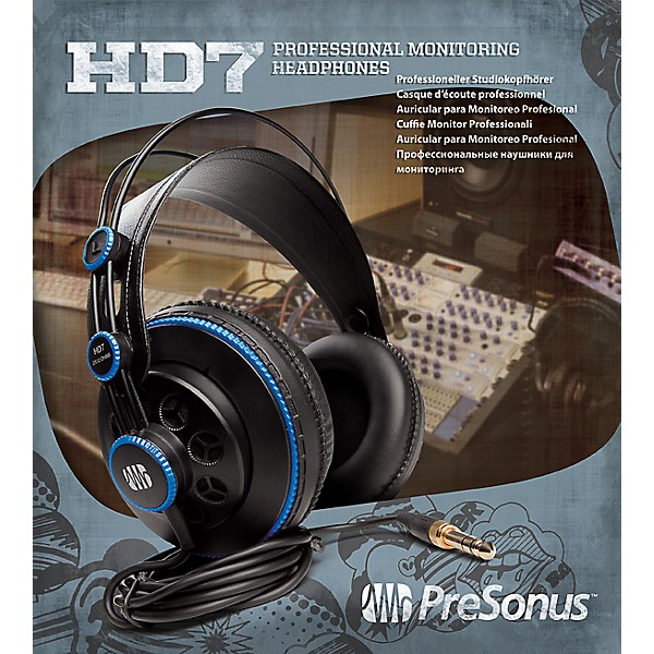 Open Box PreSonus HD7 Semi-closed Back Studio Headphones Level 1