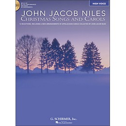 Hal Leonard Christmas Songs And Carols for High Voice Book/CD