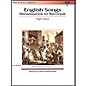 Hal Leonard English Songs - Renaissance To Baroque for High Voice (The Vocal Library Series) thumbnail