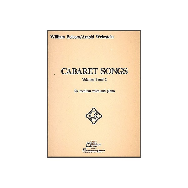 Hal Leonard Cabaret Songs Vol 1 & 2 for Medium Voice And Piano