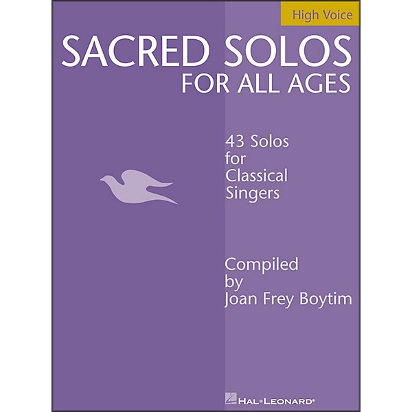Hal Leonard Sacred Solos for All Ages for High Voice