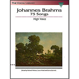 Hal Leonard Brahms - 75 Songs for High Voice