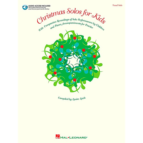 Hal Leonard Christmas Solos for Kids Book/Audio Online