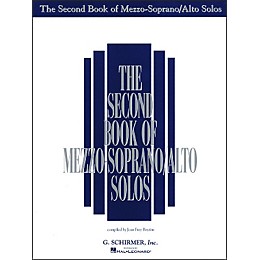 G. Schirmer Second Book Of Mezzo-Soprano / Alto Solos