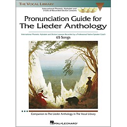 Hal Leonard Pronunciation Guide for The Lieder Anthology Book / 3 CD's