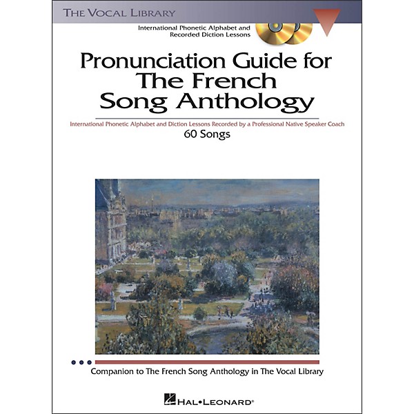 Hal Leonard Pronunciation Guide for The French Song Anthology Book/3CD's