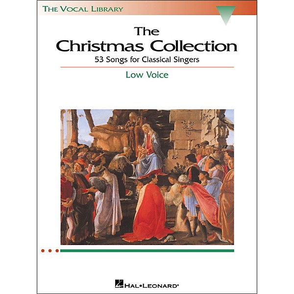 Hal Leonard The Christmas Collection for Low Voice (The Vocal Library Series)