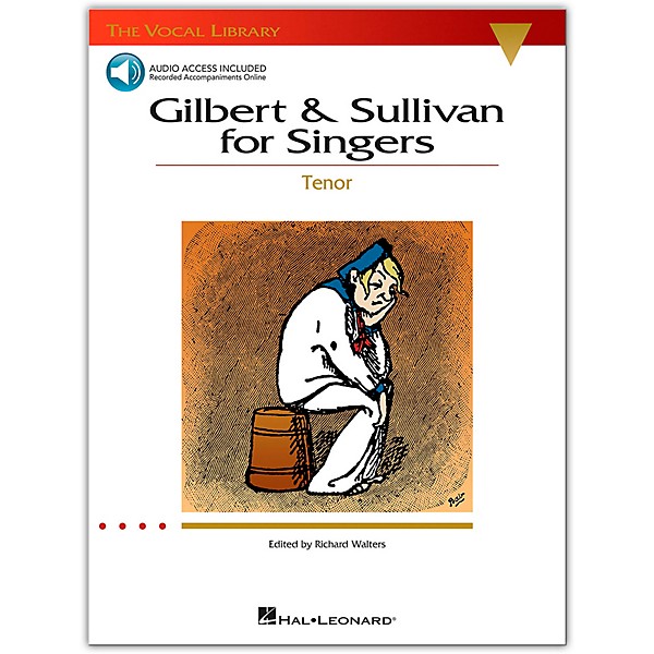 Hal Leonard The Vocal Library Series: Gilbert & Sullivan for Singers for Tenor Voice (Book/Online Audio)