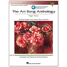 Hal Leonard The Art Song Anthology - High Voice Book/Online Audio