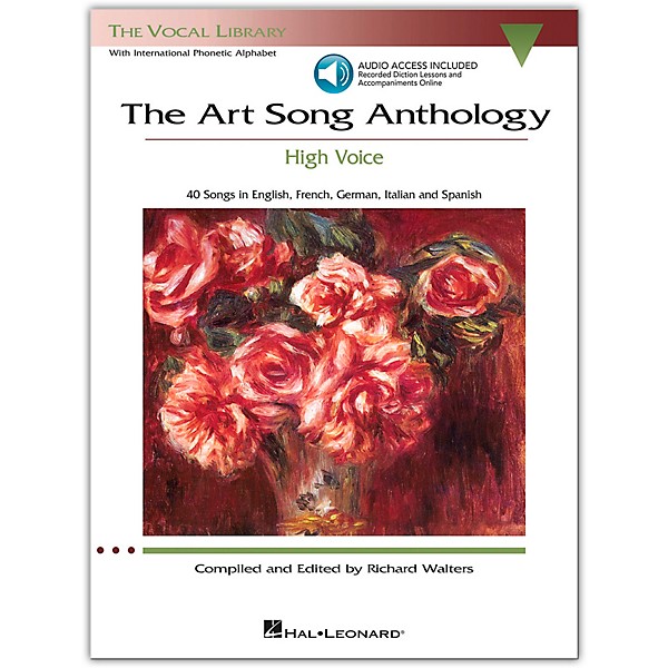 Hal Leonard The Art Song Anthology - High Voice Book/Online Audio