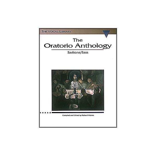 Hal Leonard The Oratorio Anthology for Baritone / Bass