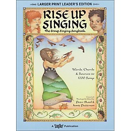 Hal Leonard Rise Up Singing (Large Print Edition) with Spiral Binding