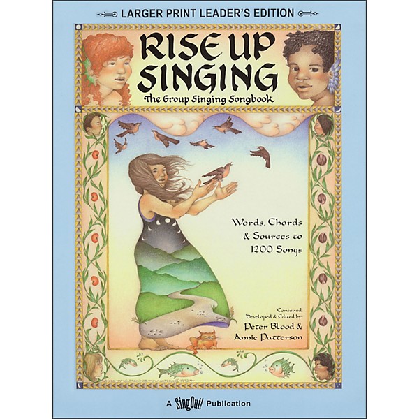 Hal Leonard Rise Up Singing (Large Print Edition) with Spiral Binding