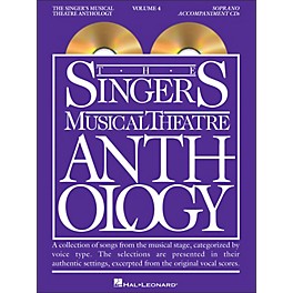 Hal Leonard Singer's Musical Theatre Anthology for Soprano Voice Volume 4 Accompaniment CD's (2 CD Set)