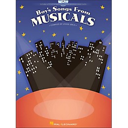 Hal Leonard Boy's Songs From Musicals Book/CD