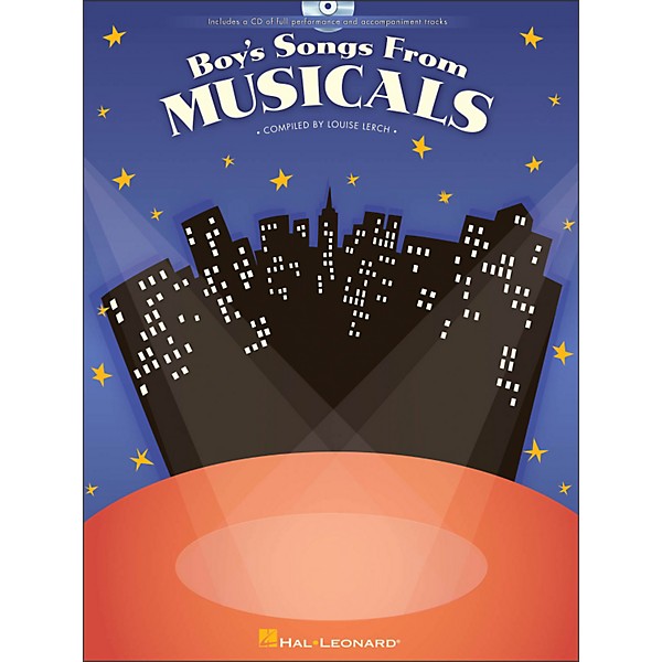 Hal Leonard Boy's Songs From Musicals Book/CD