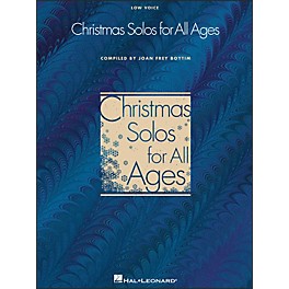 Hal Leonard Christmas Solos for All Ages - Low Voice