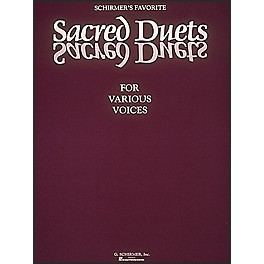 G. Schirmer Schirmer's Favorite Sacred Duets for Various Voices