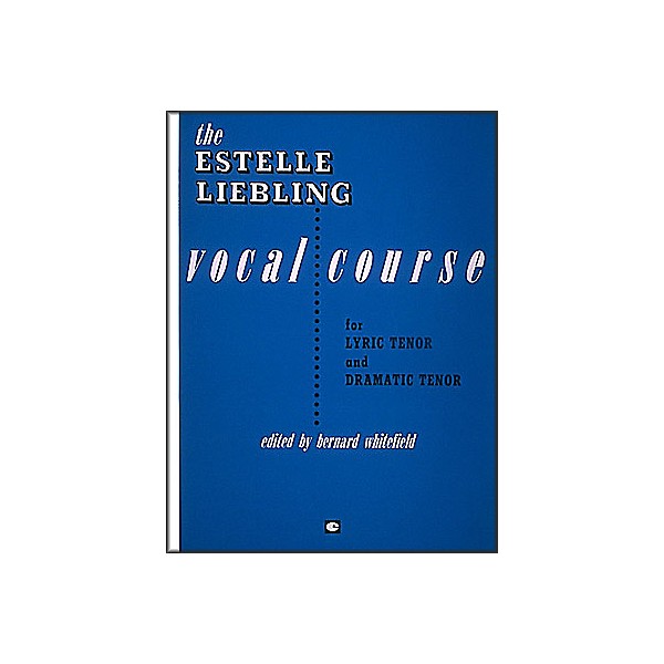 Hal Leonard The Estelle Liebling Vocal Course for Tenor Voice