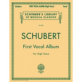 G. Schirmer First Vocal Album for High Voice / Piano (German / English)