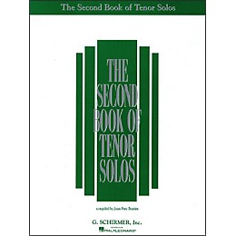 G. Schirmer Second Book Of Tenor Solos