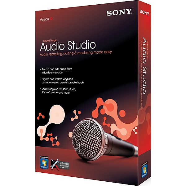 Sony Sound forge Audio Studio 10