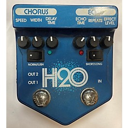 Used Visual Sound H2O Liquid Chorus Echo Effect Processor