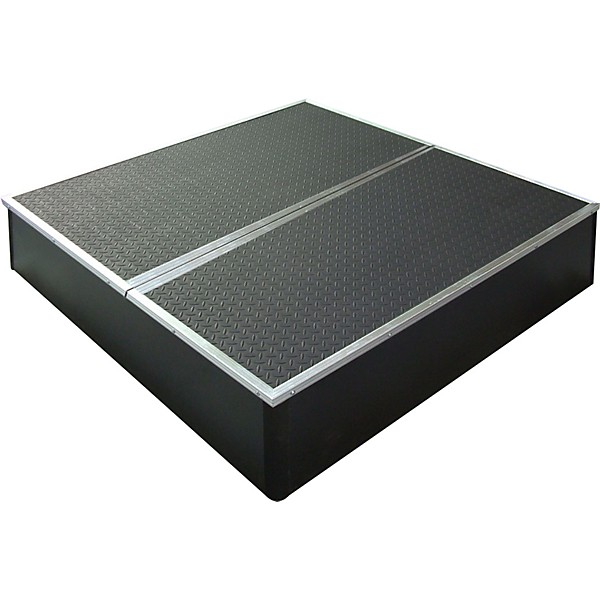 Control Acoustics Portable Stage with Rubber Diamond Mat Surface 3 x 3 ft.