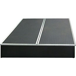Control Acoustics Portable Stage with Rubber Diamond Mat Surface 4 x 4 ft.