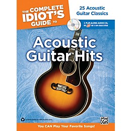Alfred The Complete Idiot's Guide to Acoustic Guitar Hits Tab Book/ 2 CDs